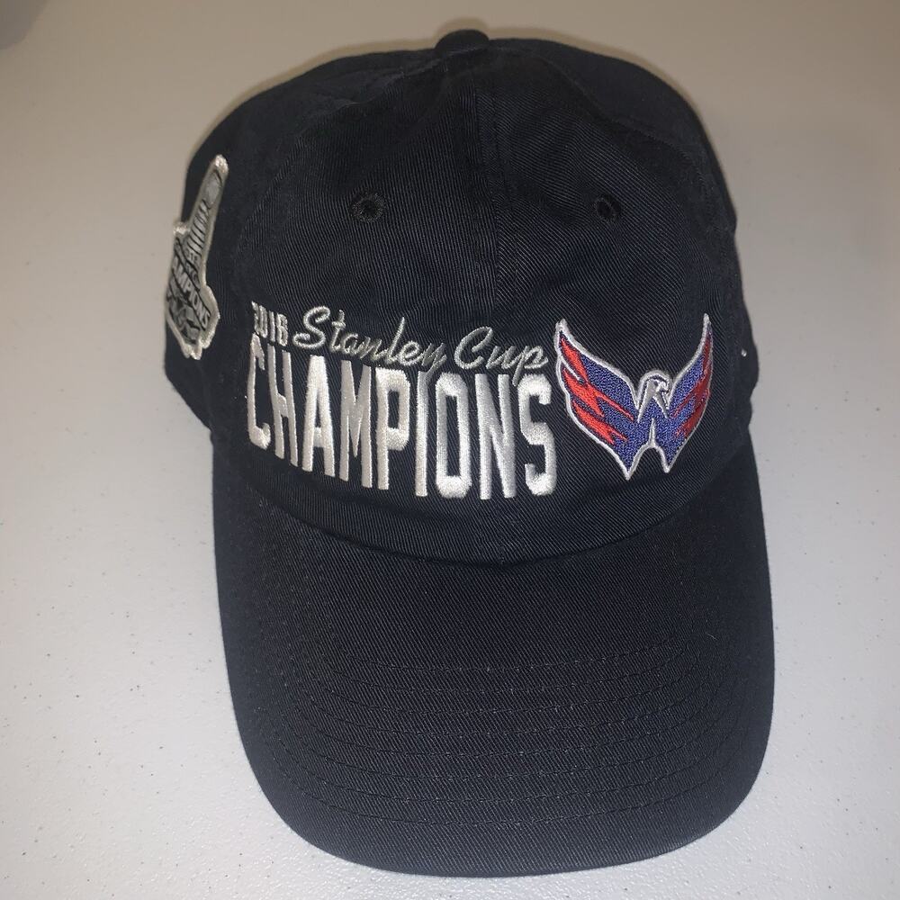 Washington Capitals 2018 Stanley Cup Champions NHL Fanatics Strapback Hat